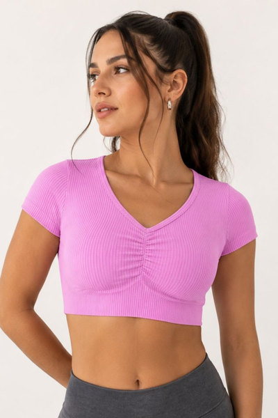 Top Deportivo Manga Corta