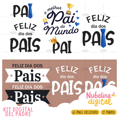  Kit Digital Dia dos Pais II ✨