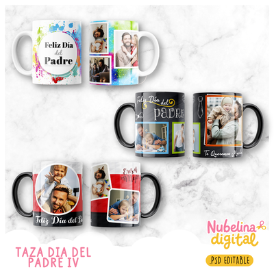☕💙 Tazas Día del Padre IV 🎁