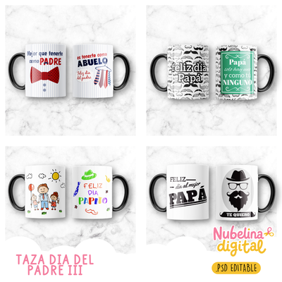 ☕💙 Tazas Día del Padre III🎁