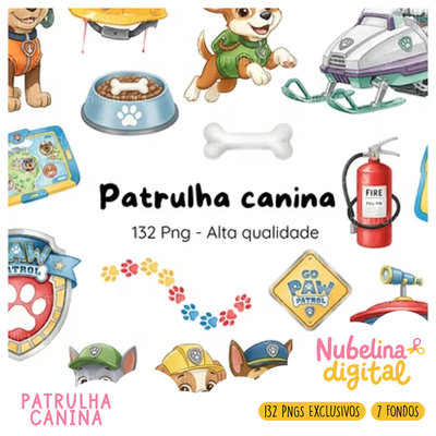 🐶 Kit Digital Patrulla Canina ✨🚓