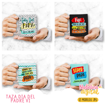 ☕💙 Tazas Día del Padre VI🎁