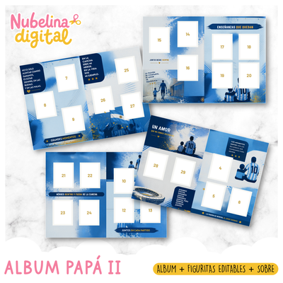 ⚽👔 Álbum Mundial Día del Padre Vol. 3 ✨🇦🇷