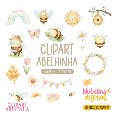 🐝 Kit Digital Abelhinha – Abejitas ✨🍯
