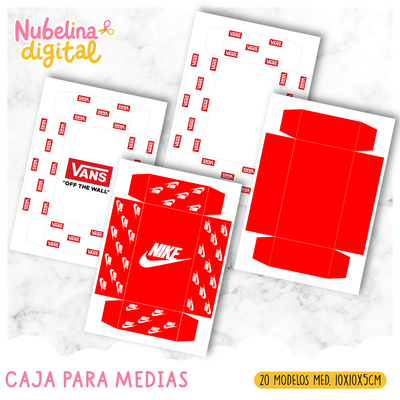 🧦📦 Cajas para Medias  ✨⚽
