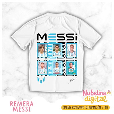 ⚽🐐 Estampas Messi para Remeras 🇦🇷✨
