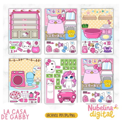 🎀🐱 Libro Interactivo Hello Kitty ✨📚