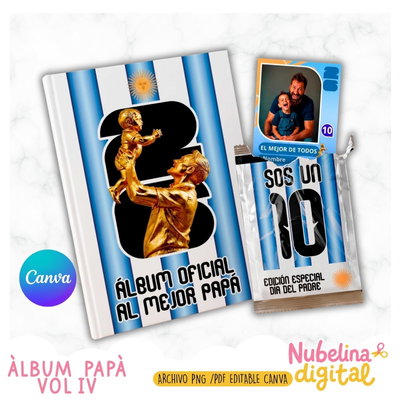 👨‍👧‍👦💙 Álbum para Papá Vol. 4 🎁✨