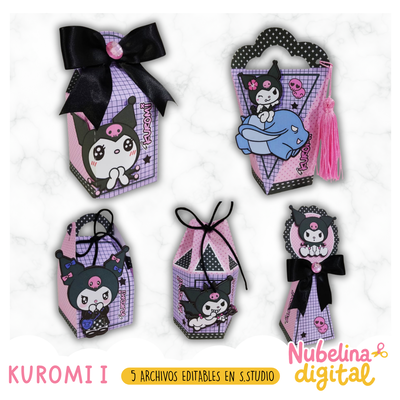 🎀🖤 Kit Cumpleaños Kuromi Vol. I 🎂✨