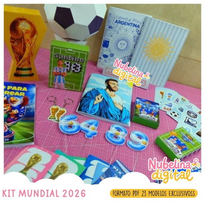 Kit Mundial 2026 Vol I – 23 diseños exclusivos 🏆⚽