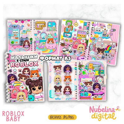 👶🎮 Libro Interactivo Roblox Baby ✨📚