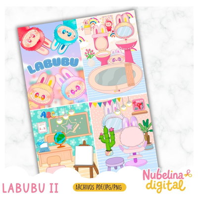 🐰✨ Libro Interactivo Labubu Vol. 2 🎀📚