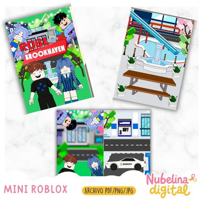 🎮✨ Libro Interactivo Mini Roblox 🕹️📚