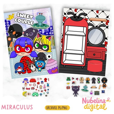 🐞✨ Libro Interactivo Miraculous 🎀🦸‍♀️