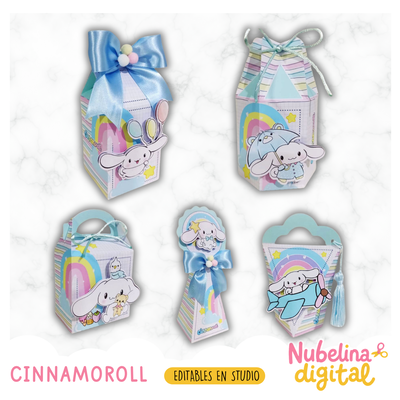 ☁️🐶 Kit Cumpleaños Cinnamoroll🎂✨