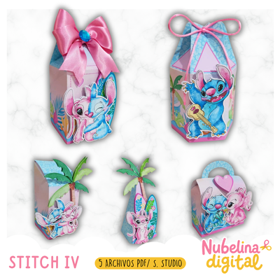 🌺💙 Kit Cumpleaños Stitch Vol. III  📦✨