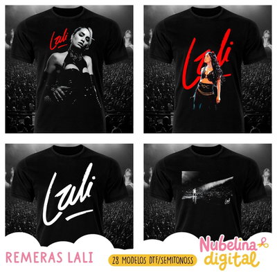 🎤✨ Remeras Lali –  DTF y Semitonos 👕🔥