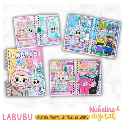 🐰✨ Libro Interactivo Labubu Vol. 1 🎀📚