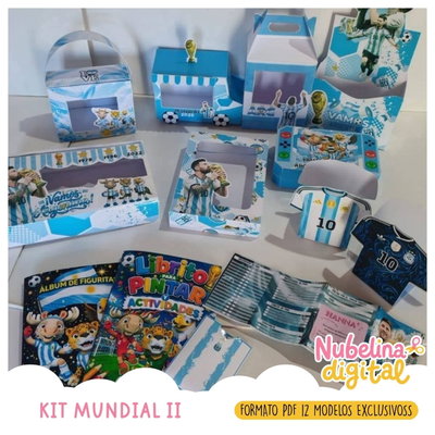 🏆⚽ Kit Mundial - Super Completo🖨️✨
