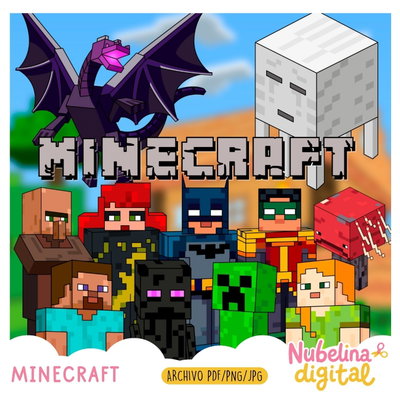 ⛏️🟩 Libro Interactivo Minecraft 🎮✨