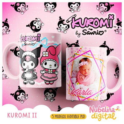 ☕🎀 Tazas Kuromi Vol. II 🖤✨