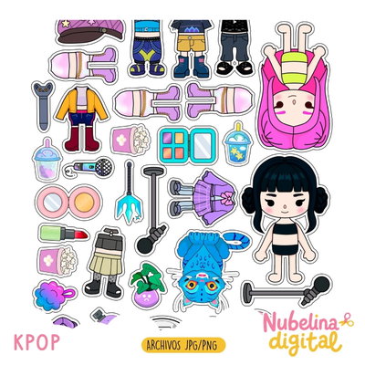 🎤✨ Libro Interactivo K-Pop Demon & Huntrix 💜🔥