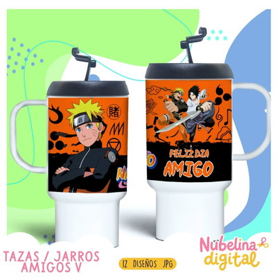 ☕🍻 Tazas y Jarros Amigo 5✨💙