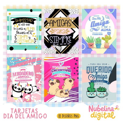💌💖 Tarjetas Día del Amigo  ✨👭