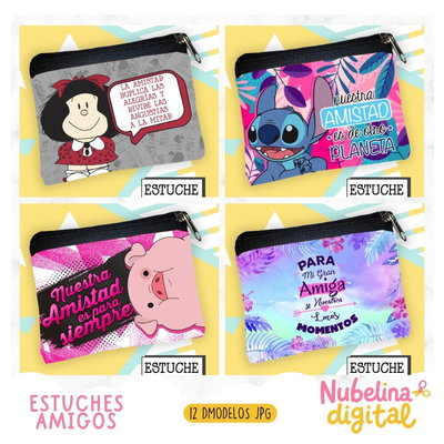 👛💖 Estuches&nbsp; Día del Amigo ✨🎁
