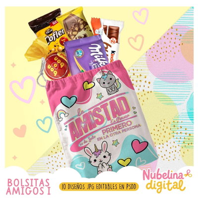 🛍️💖 Bolsitas Día del Amigo ✨🎁