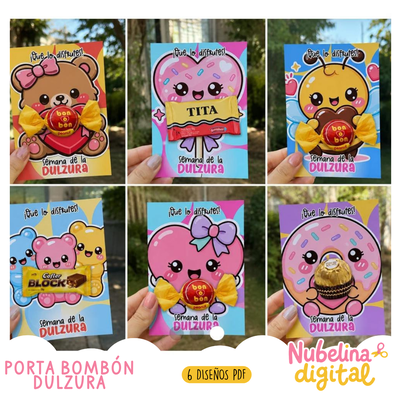 🍫💌 Porta Bombón Dulzura  💖✨