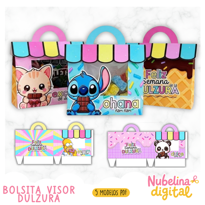 🍬🎁 Bolsita Visor Dulzura💖✨