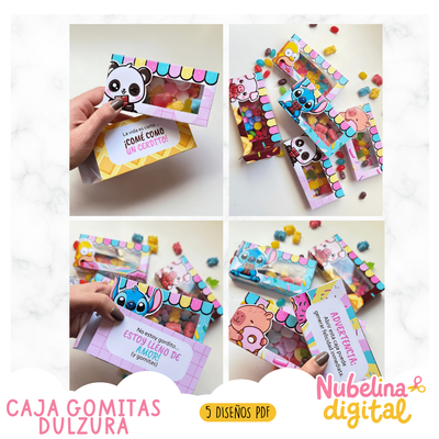🍬💕 Caja Gomitas Dulzura 🎁✨