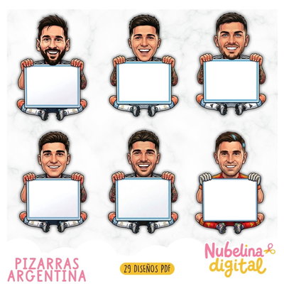 📝🇦🇷 Pizarras Argentina⚽🏆