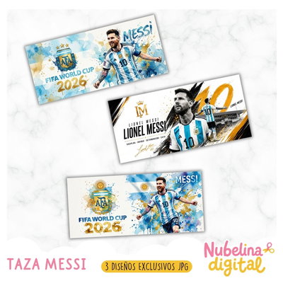 ☕⚽ Tazas Messi 🇦🇷🏆