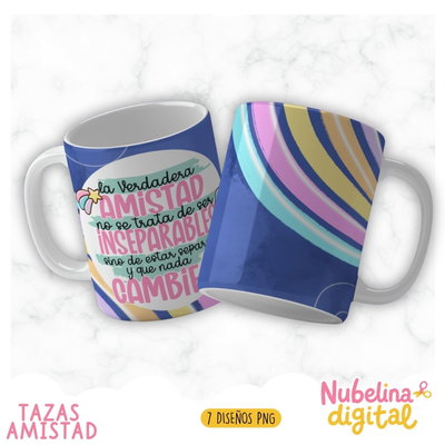 ☕💖 Tazas Amistad  👭✨