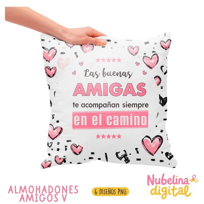 🛋️💛 Almohadones Amigos 5 🎉🎁