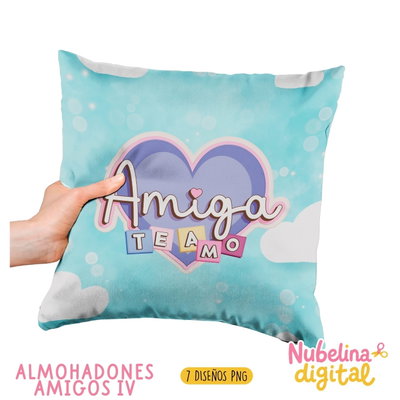🛋️🤝 Almohadones Amigos 4  🎁💙