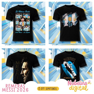 👕⚽ Remeras Messi 2026 🏆