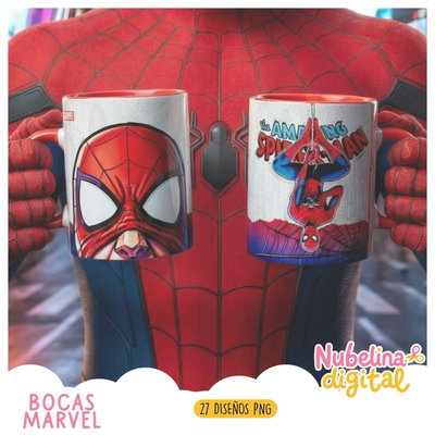 🦸☕ Bocas Marvel  💥🎨