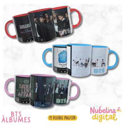 💜☕ BTS Álbumes 🎵✨