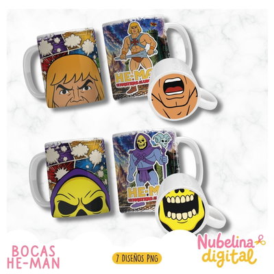 ⚔️☕ Bocas He-Man 💪✨