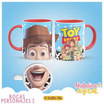 😄☕ Bocas Personajes 1  🎨✨