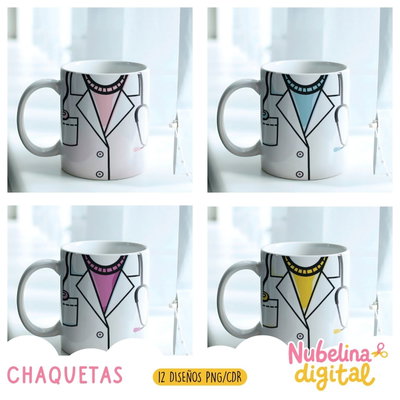 🧥☕ Chaquetas para Tazas ✨🎨