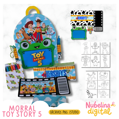 🎒 Morral Toy Story 🤠🦖
