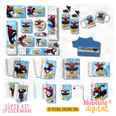 🕷️ Super Kit Spiderman 🕸️⚡