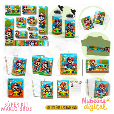 🍄 Super Kit Super Mario ⭐🎮