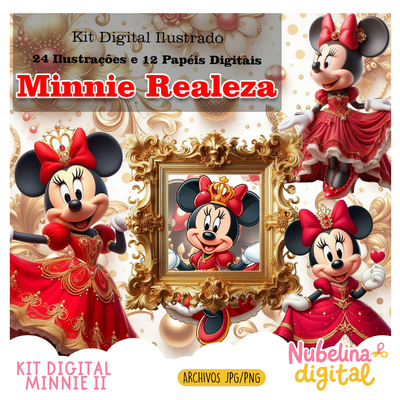 🎀✨ Kit Digital Minnie II 🎀✨