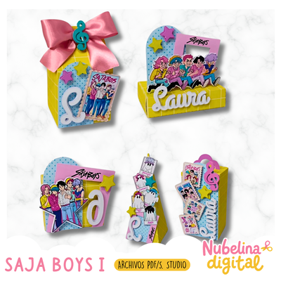 📦🎤 Kit Digital Cajas Saja Boys Vol. 1 💙
