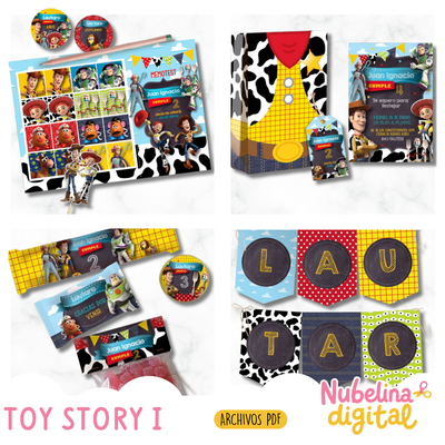 🦖 Kit Imprimible Toy Story I 🤠🎉